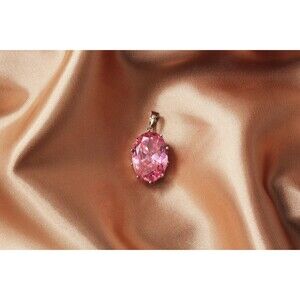 Topaz Necklace, 925 Sterling Silver, Gemstones Necklace, Pendant Necklace